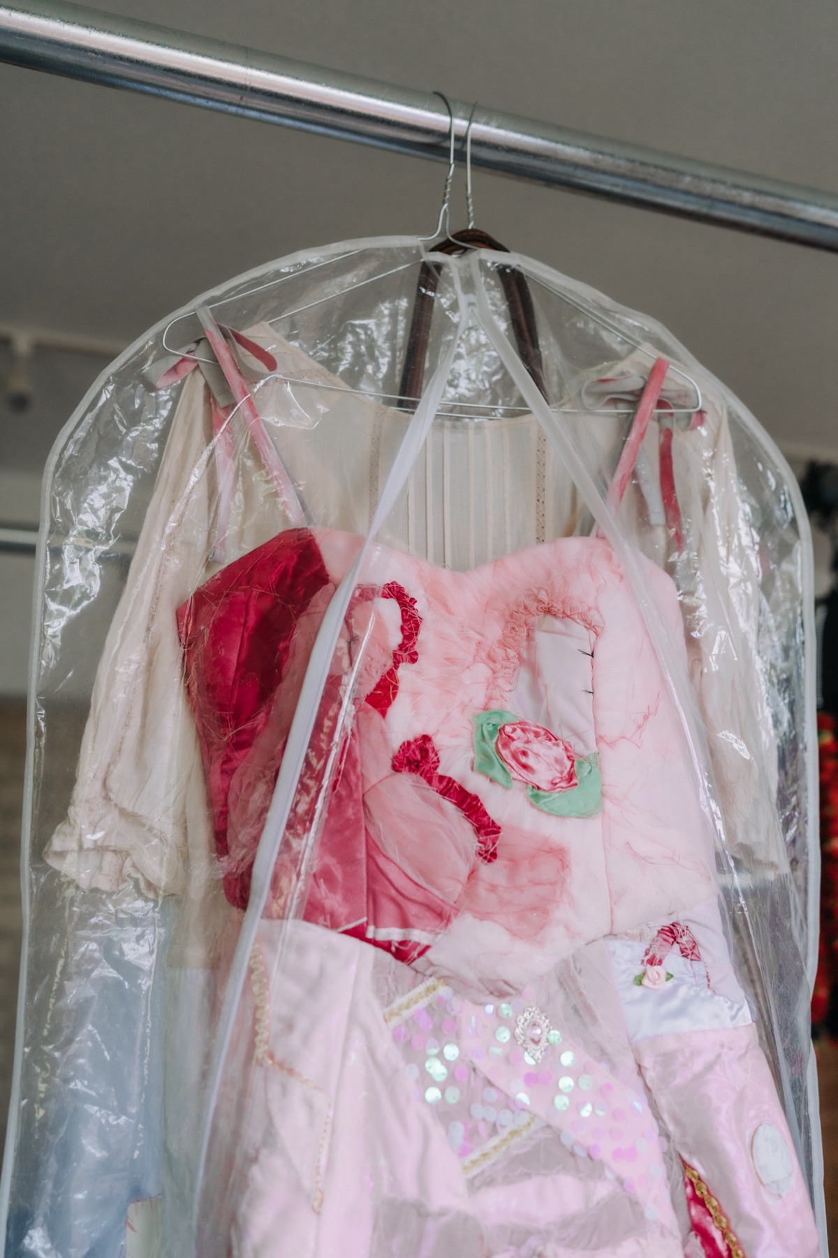 Aurora Dress on display as part of Dress Poetics: Detroit Edition